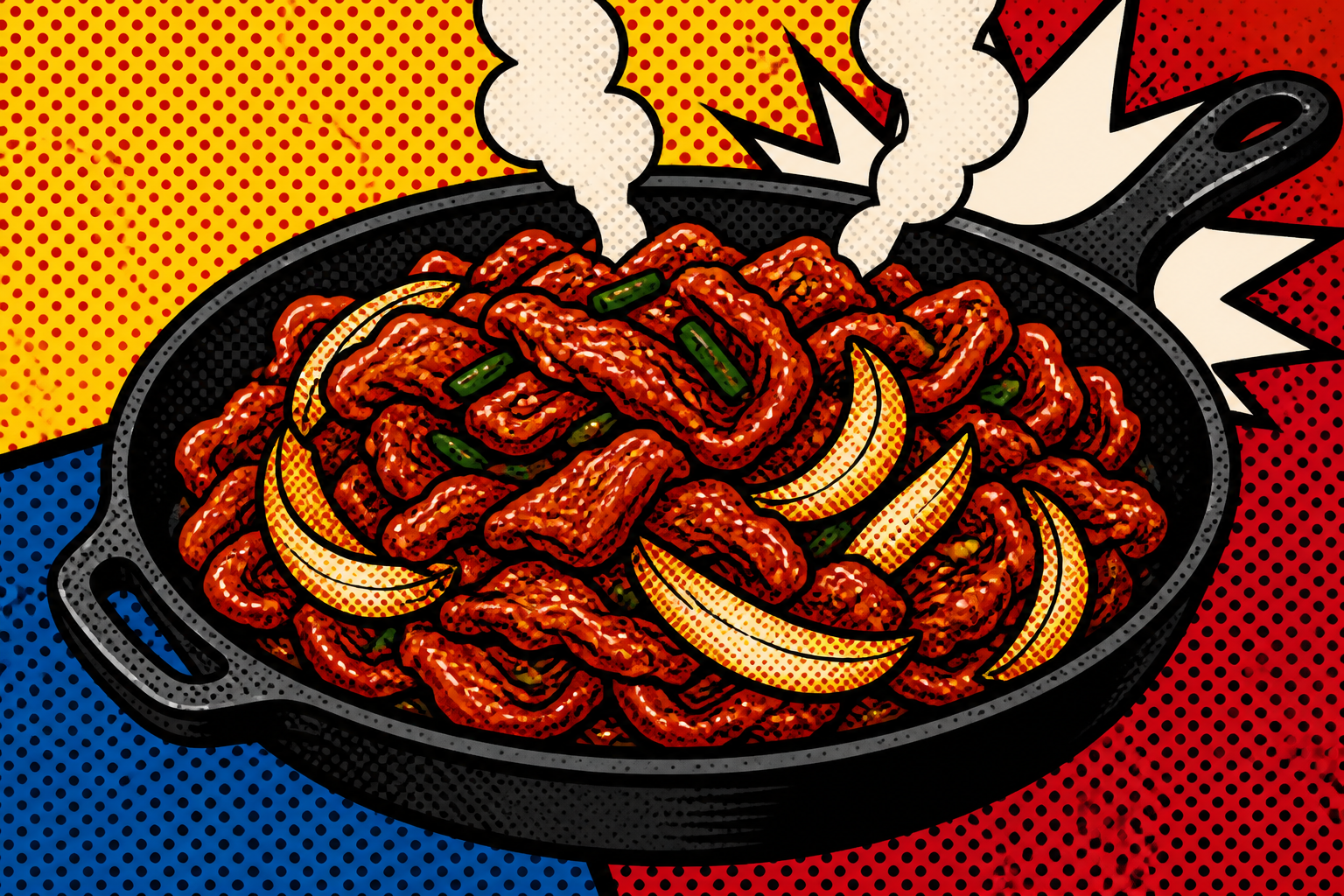 Jeyuk-Bokkeum as Eaten at Danbam in Itaewon Class